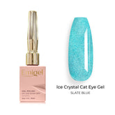 Emigel - Ice Crystal Cat Eye Gel Polish - Slate Blue - 004